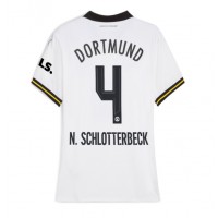 Borussia Dortmund Nico Schlotterbeck #4 Tredje Tröja Kvinnor 2024-25 Korta ärmar